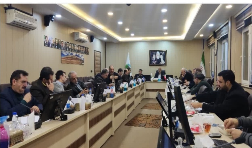 برگزاری جلسه هماهنگی ستاد مردمی کاشت یک میلیارد درخت در سازمان منابع طبیعی       