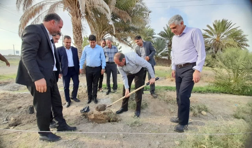 بازدید معاون آبخیزداری، امور مراتع و بیابان سازمان منابع طبیعی از پروژه پخش سیلاب شیب زرد قلعه گنج