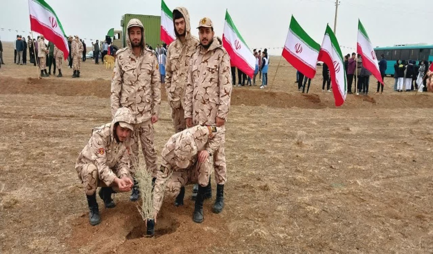 کاشت ۴ هزار نهال در اخترآباد شهرستان ملارد