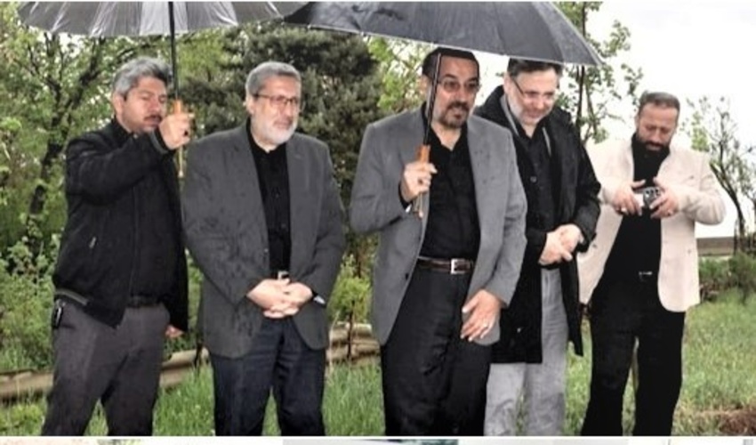 نماینده قزوین از نهالستان سبحان در تاکستان بازدید کرد