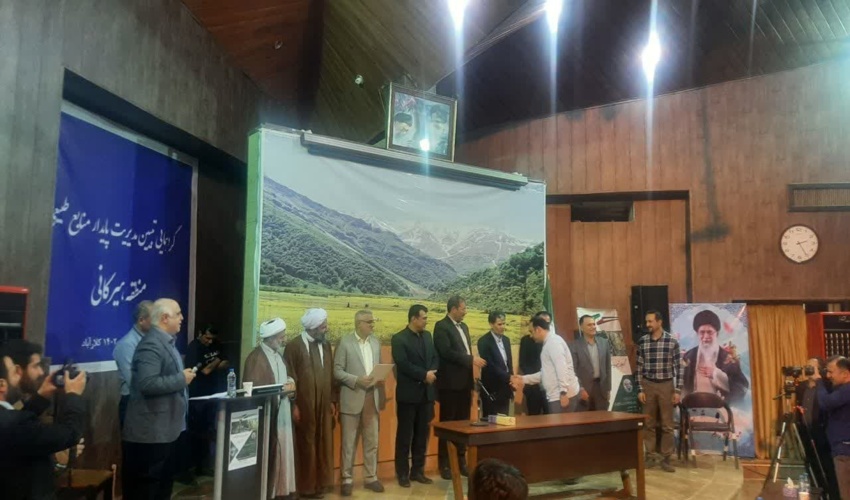 تجلیل از اکیپ‌های آماربرداری سراسری جنگل‌های هیرکانی