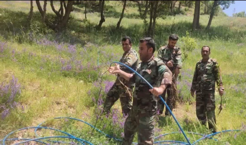 باز پس گیری 3 هکتار از اراضی ملی در بویراحمد