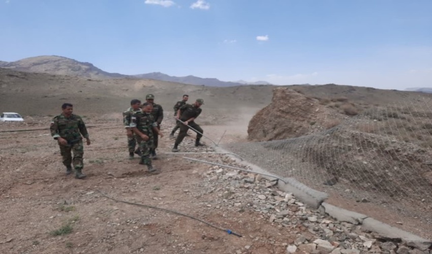 قم/ اراضی ملی روستای فردو رفع تصرف شد