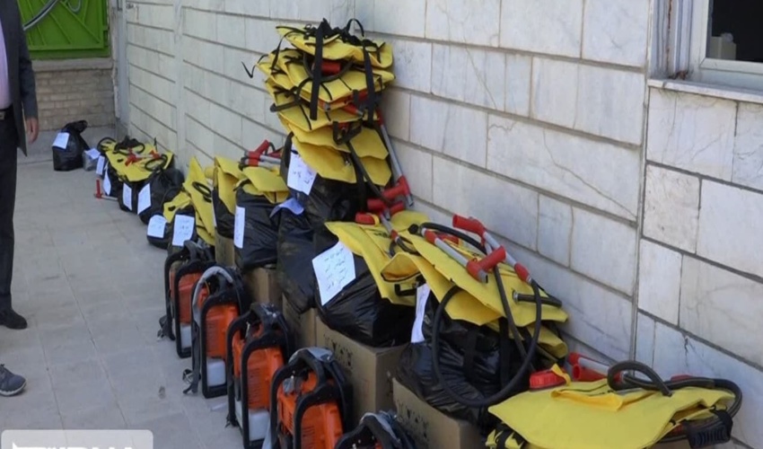 ۱۰ دستگاه دمنده برای مهار سریع حریق در عرصه های طبیعی همدان خریداری شد