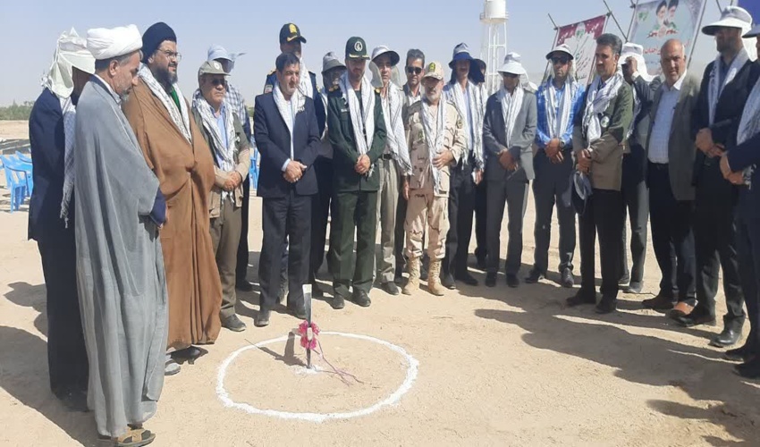 ایلام/ کلنگ دومین نهالستان مهران به زمین زده شد