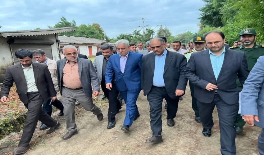 بازدید وزیر جهاد کشاورزی از نهالستان بزرگ پیلمبرا شهرستان رضوانشهر