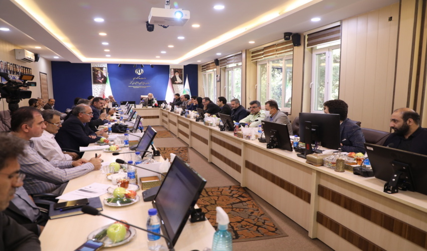 برگزاری سومین جلسه شورای راهبری پنجره واحد مدیریت زمین در منابع طبیعی 