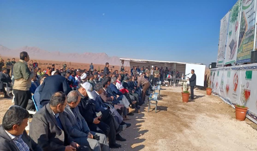 مرحله اجرایی طرح مردمی کاشت یک میلیارد درخت با پویش امام رضا در خراسان شمالی