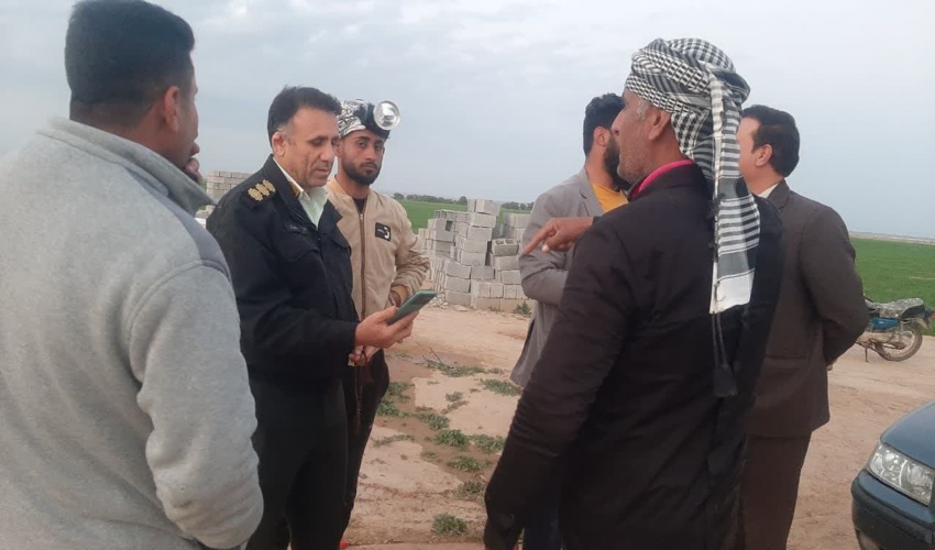 فرمانده یگان حفاظت منابع طبیعی خوزستان از فعالیت‌های این بخش در شهرستان شوش بازدید کرد