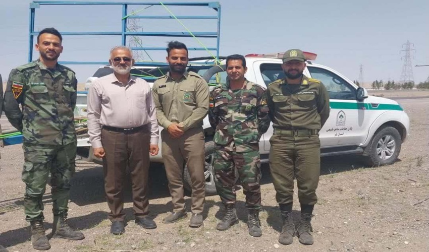 دیدار سرزده و صمیمانه رئیس سازمان منابع طبیعی با نیروهای خدوم یگان حفاظت قم