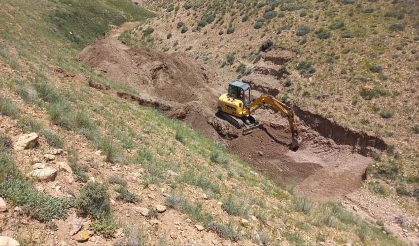 قزوین/ آغاز پروژه اجرای عملیات آبخیزداری در حوزه آبخیز شهید آباد