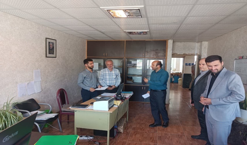 مازندران – نوشهر/ دیدار دادستان شهرستان رامسر از اداره منابع طبیعی شهرستان رامسر