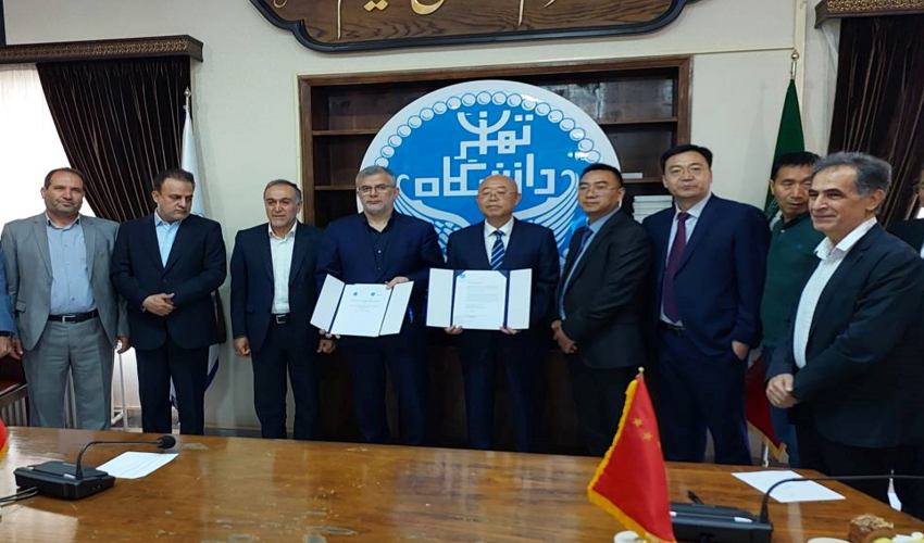 تفاهم نامه مشترک استان البرز و مسئولان استان گانسوی چین امضاء شد