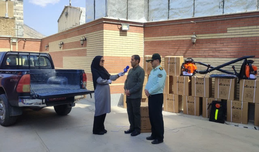 ۲۰۳ دمنده جهت اطفاء حریق در اختیار منابع طبیعی لرستان است