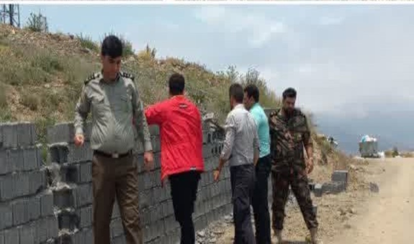 مازندران ساری- آزادسازی اراضی ملی در بخش لاریجان