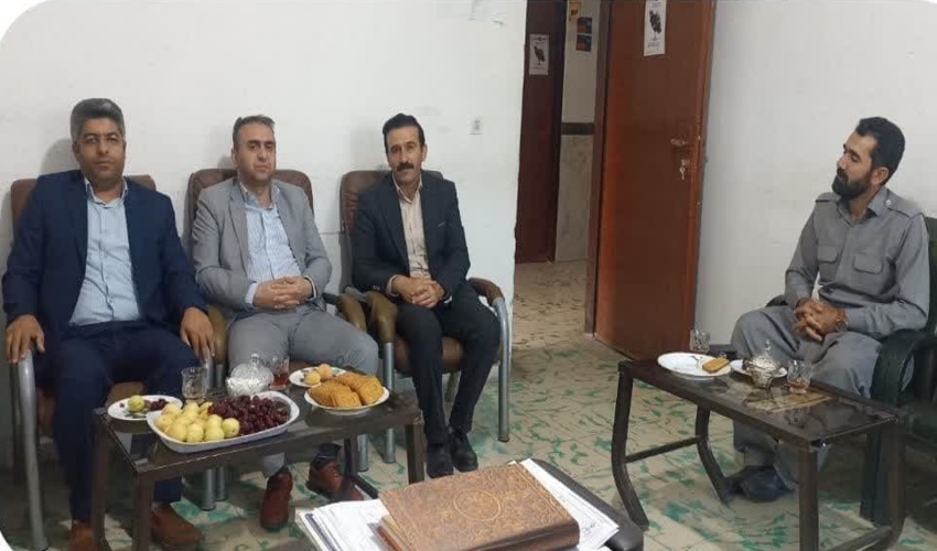 کردستان/ بازدید رئیس دادگستری و دادستان دیواندره از اراضی ملی این شهرستان