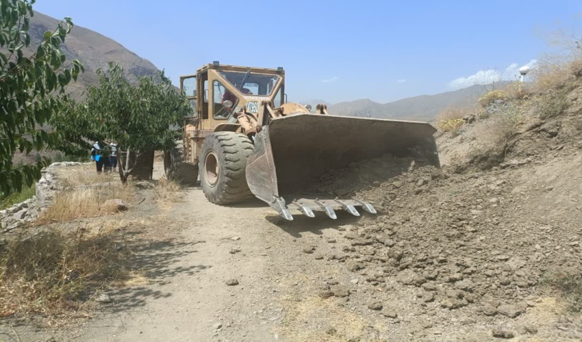 تهران/ اجرای حکم قطعیت یافته قضایی توسط یگان حفاظت منابع طبیعی شهرستان شمیرانات