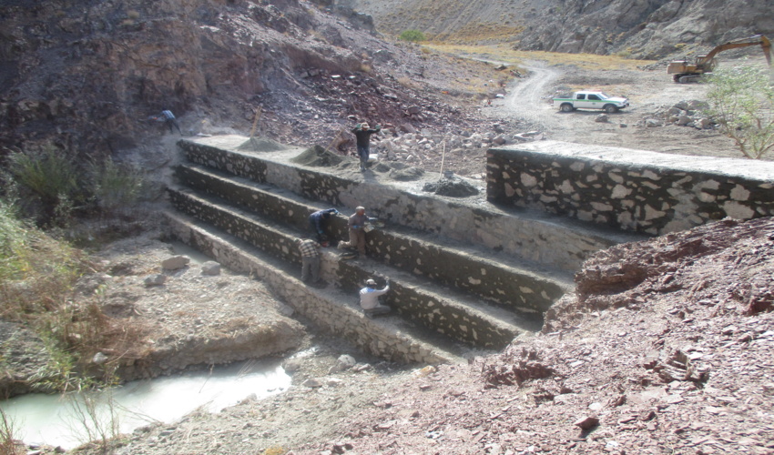 خراسان جنوبی/ اجرای عملیات های آبخیزداری در حوزه باقران فاز 2