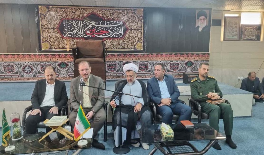 حضور سرپرست سازمان منابع طبیعی و آبخیزداری در شورای اداری شهرستان فسا