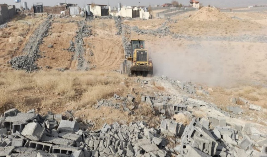 تهران/ 175 هزار متر مربع از اراضی شهرستان دماوند با دستور قضایی آزادسازی شد