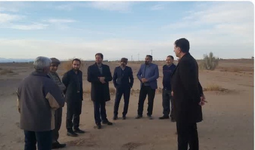 بازدید مشاور رییس سازمان منابع طبیعی از پروژه های شاخص مردمی در شهرستان بشرویه