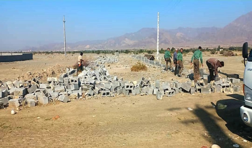 هرمزگان/ رفع تصرف ۱۳۹۲ مترمربع از اراضی ملی رودان