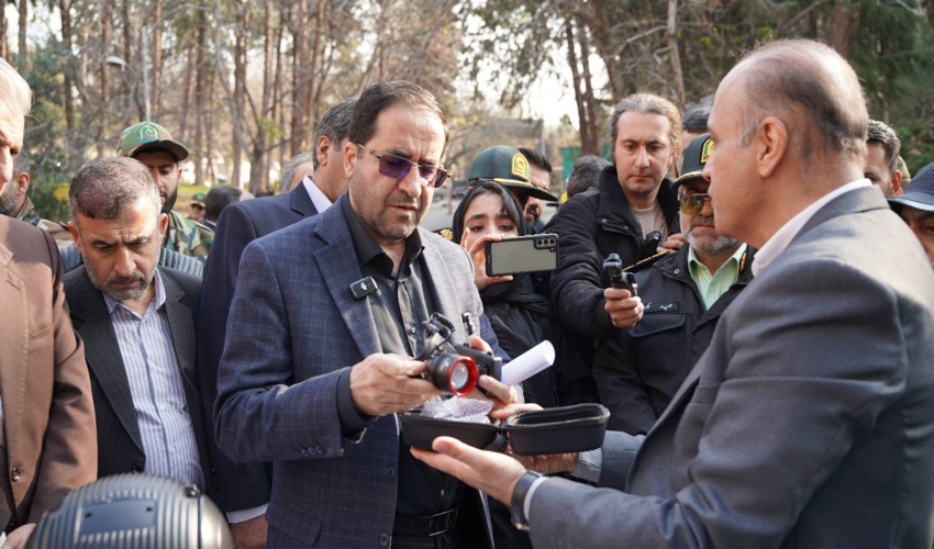 تجهیز یگان حفاظت منابع طبیعی به دوربین‌های پایش تصویری و تجهیزات نوین اطفای حریق