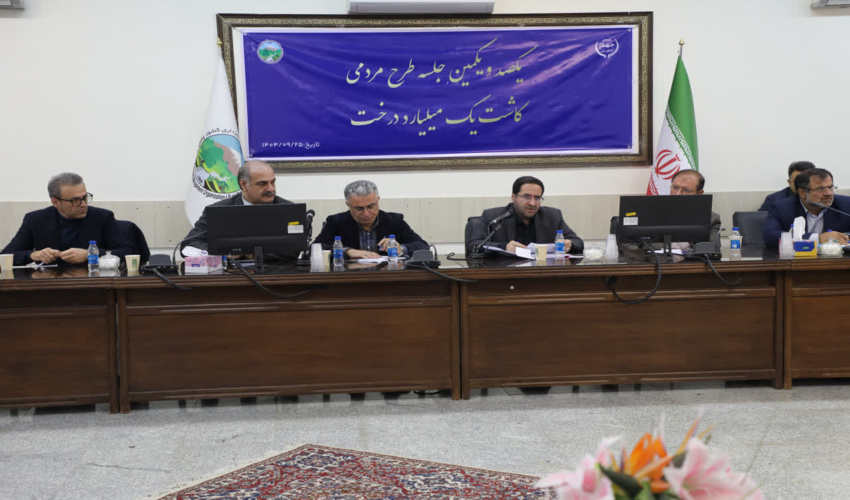 رئیس سازمان منابع طبیعی: کاشت یک میلیارد درخت با مشارکت مردم و بخش خصوصی به نتیجه می‌رسد