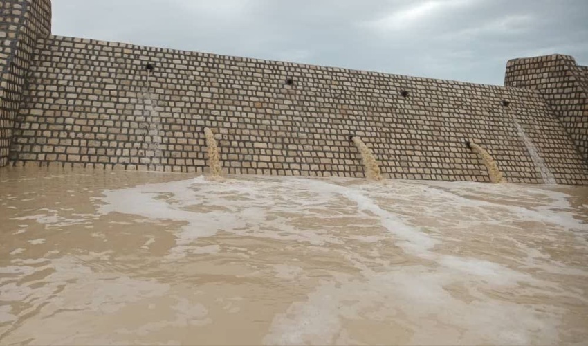 آبگیری ۱۲۰۰ سازه آبخیزداری هرمزگان با حجم ۱۲۰ میلیون مترمکعب